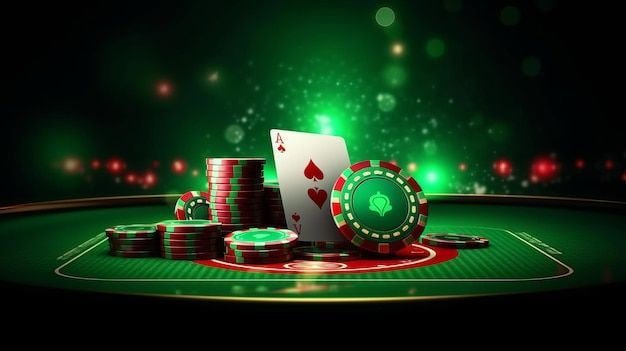 Ilustrasi berbagai jenis hiburan sportsbook dan casino digital